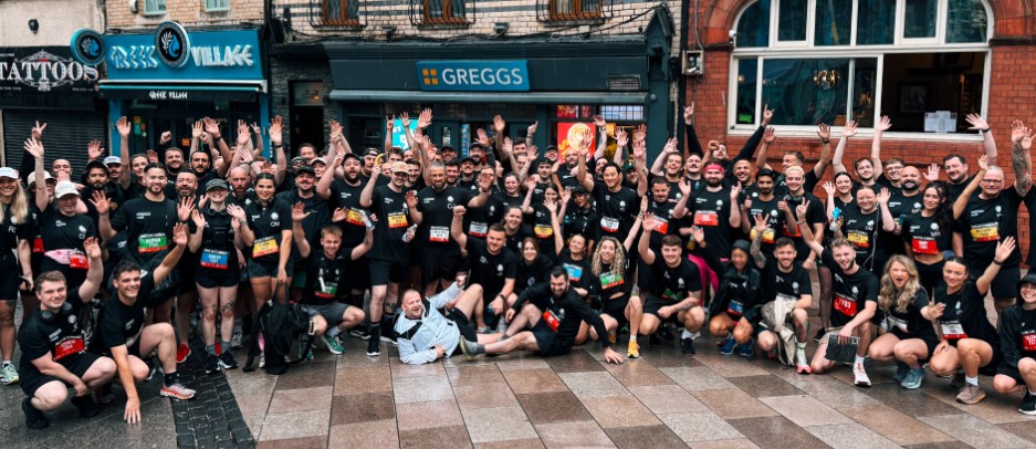 130 Cardiff hospitality staff take on massive challenge
