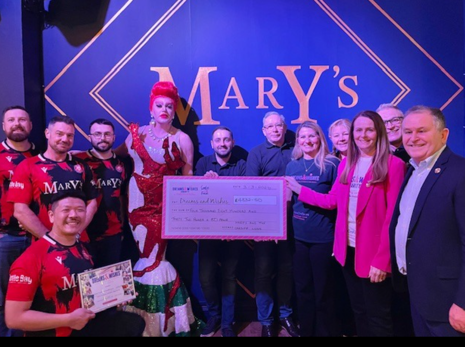 An incredible £4,850 raised!